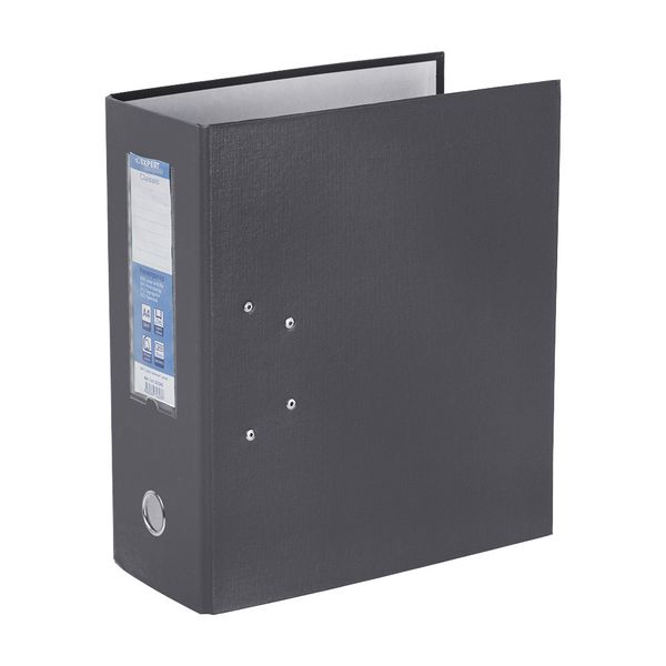 Регистратор PVC 125 мм, 15 шт, Classic A4 арочный механизм, серый 251546, Expert Complete