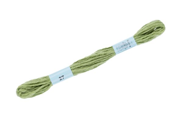 Мулине Gamma декоративное Cloud, цв.27 зеленый, 12 мотков по 6 метров
