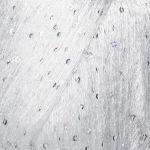 Пряжа Люблю вязать Пайетки / уп.2 мот. по 50 г, 260 м, 174 белый/AB серебро