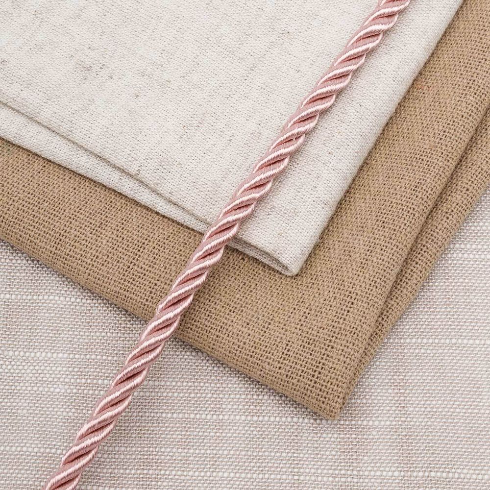 Шнур витой 5мм / 18,29м, 143 пыльная роза, 1AS-168