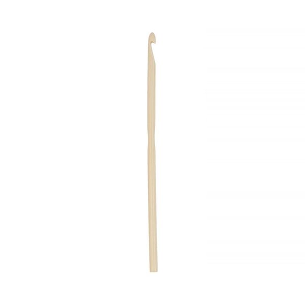 Крючок для вязания ⌀5.5 мм, 15 см, бамбук, в чехле, Gamma CHB