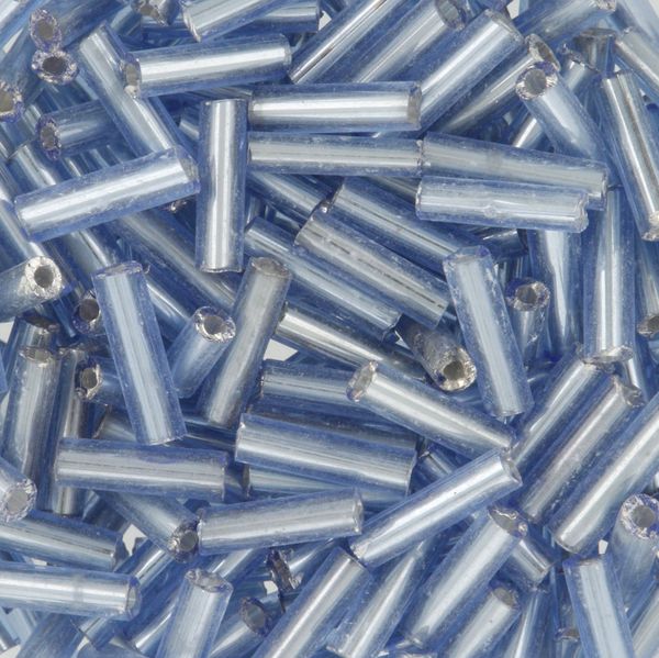 Бисер стеклярус Zlatka 100 г (10х10 г), №0026 св.синий GG