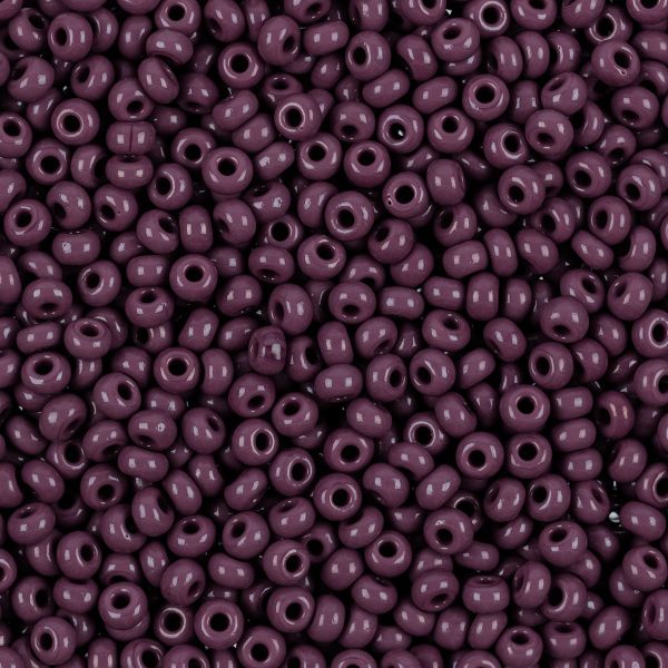 Бисер Preciosa 7/0 (3.4 мм), 50 г, 23040 т.лиловый, 311-19001