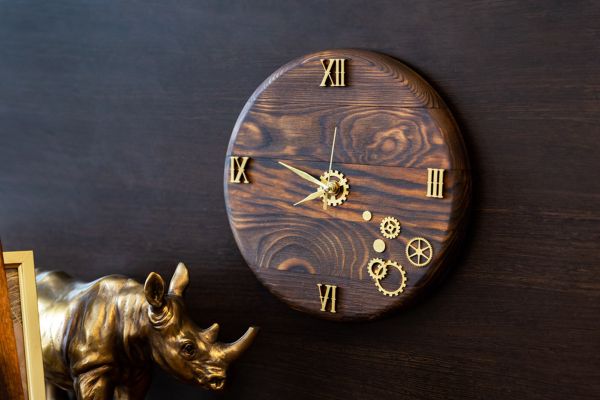 Заготовка деревянная Часы круглые, сосна, ⌀25 см, КР-25 Mr.Carving