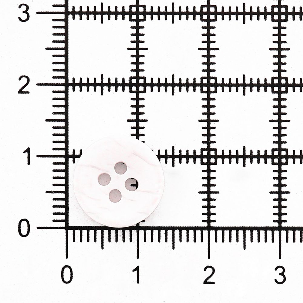 Пуговицы 4 прокола 20L=12.5 мм, пластик, Wht-01 белый, 72 шт, CN2844