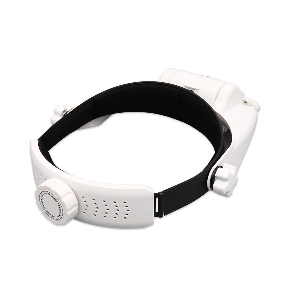 Лупа с креплением на голову и подсветкой, S090787