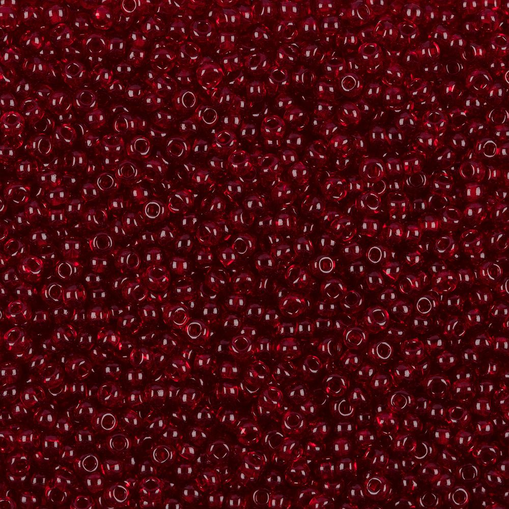 Бисер Preciosa круглый 10/0, 2.3 мм, 50 г, 90120 т.красный, 311-29001 (331-29001)