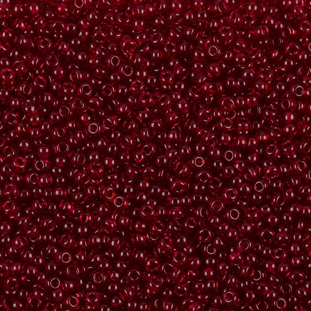 Бисер Preciosa 10/0 (2.3 мм), 50 г, 90120 т.красный, 311-29001 (331-29001)