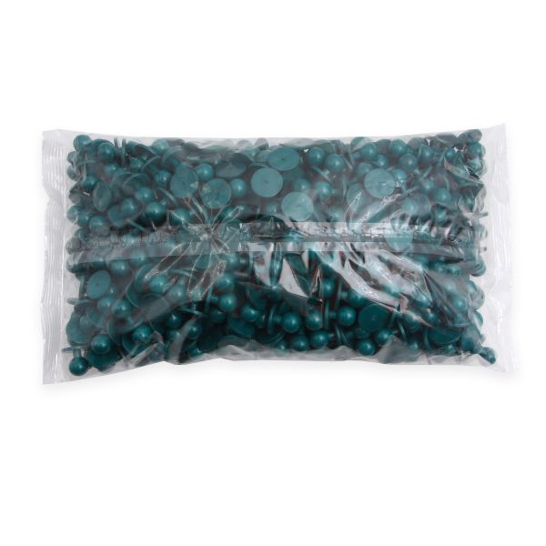 Пукля поварская, цветная, 10 мм (77 зеленый) П-10, 500 шт