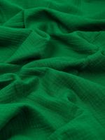 Муслин 125 г/м², 130 см / 2 метра, TBY.Mus.24723.22.2, цв.22 зеленый