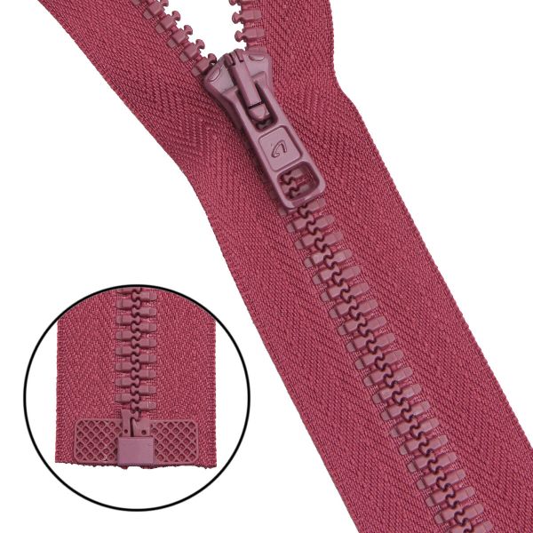 Молния трактор Arta Т6 (6 мм) 1 зам., разъем., 85 см, цв. 025 ст.роза, уп.5 шт