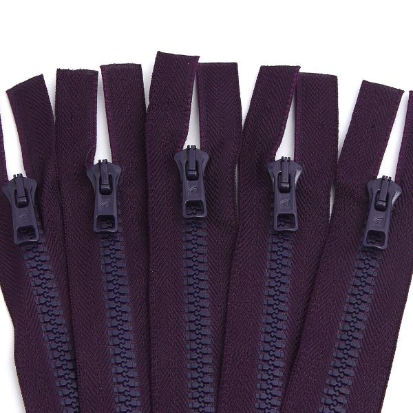 Молния трактор Arta Т6 (6 мм) 1 зам., разъем., 85 см, цв. 032 фиолетовый, уп.5 шт