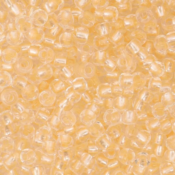 Бисер Preciosa прозрачный с перламутр. цвет.центром, круг.отв., 500г, (38292)331-19001/10/0