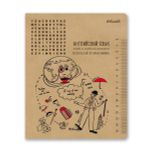 Комплект тетрадей со справочным материалом И всё-таки она вертится!, A5+ 48 л. 12 шт, на скобе 65 г/м², белизна 100 %, клетка/линия, 01050 12 предметов, Светоч 48К34