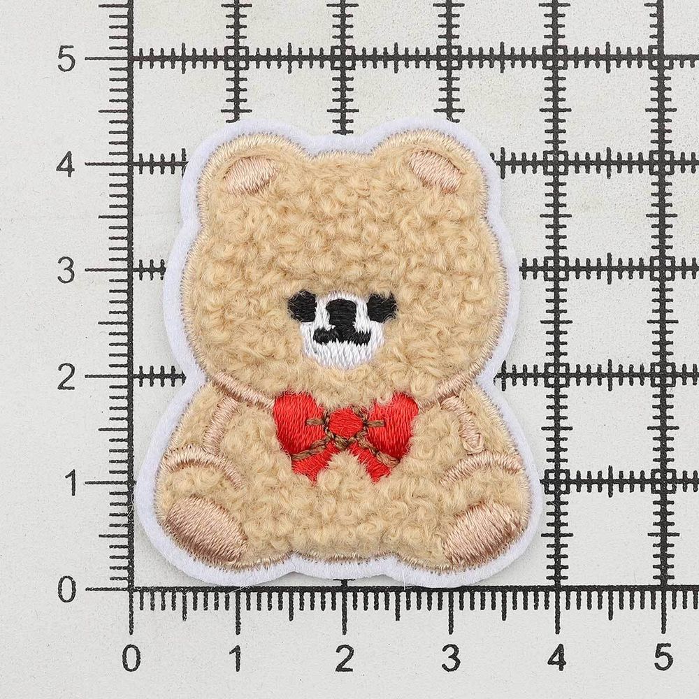 Термоаппликация Мишка, 4.3х3.8cm, Hobby&Pro