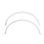 Косточки для бюстгальтера (каркасы) металл 120 мм (разм. B (90)), 2 шт белые, A Prym