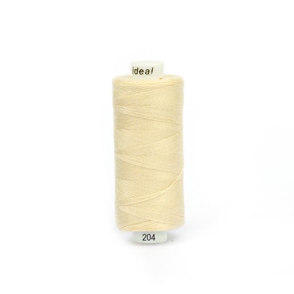Нитки швейные бытовые Ideal 40/2, 366 м / 10 кат., 204 бежевый
