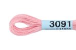 Мулине Gamma 100% хлопок, цв.3091 бл.розовый, 24 мотка по 8 метров