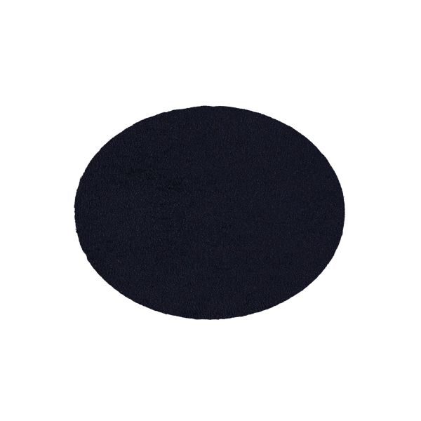 Термозаплатка овал кожзам, замша 8х10 см, 4 шт, 08 замша т.синий, Blitz