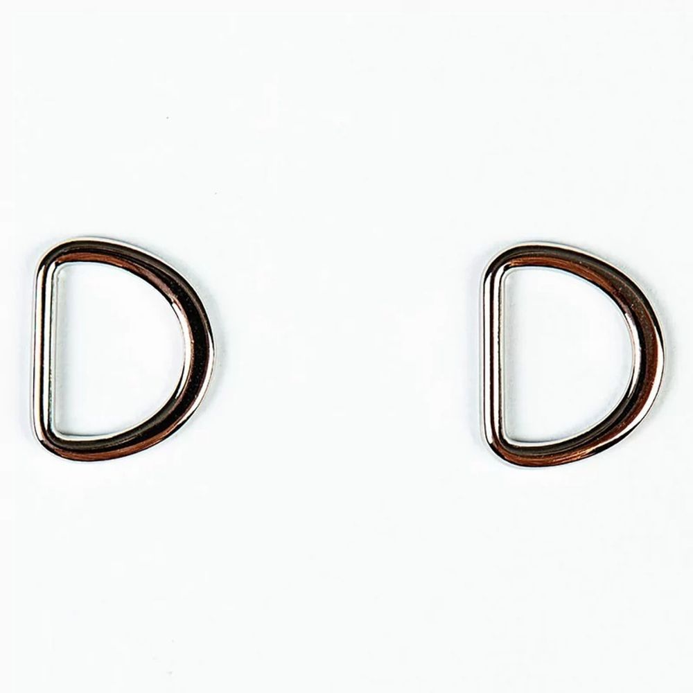 Полукольцо литое металл 15.0 мм (in), (внешн. 20х17 мм), плоское, 10 шт, никель ГР, 6868