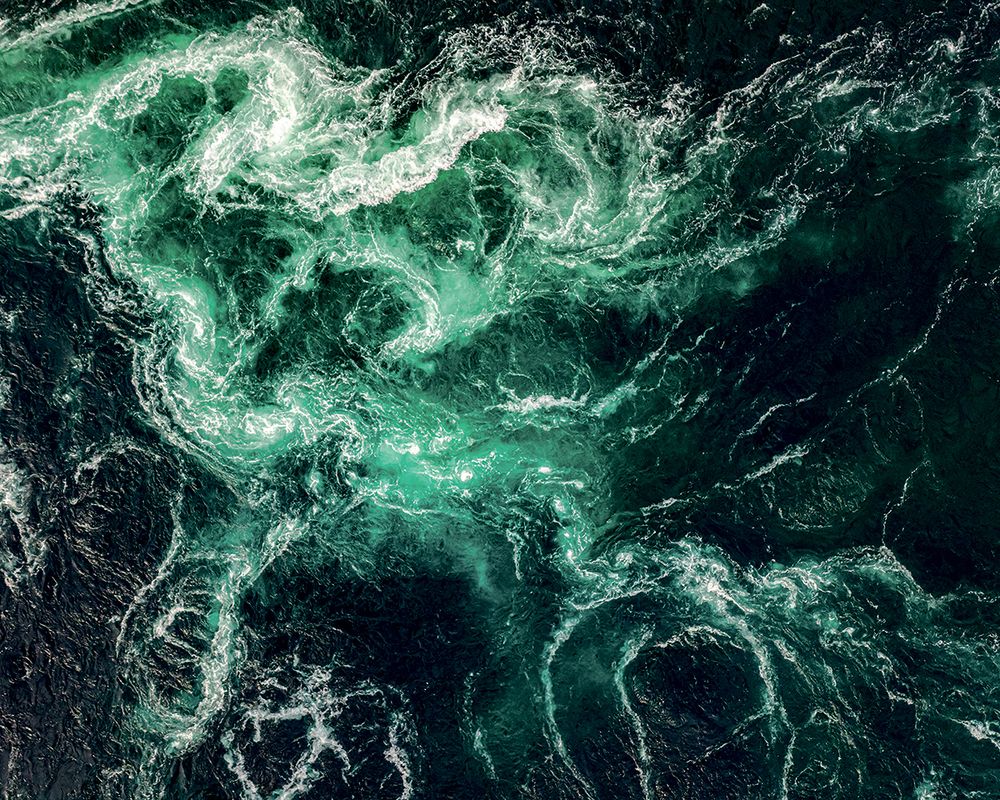 Картина по номерам Фрея PCF-28, на холсте с подрамником Пучина волн, 50х40 см