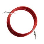 Проволока для плетения ⌀1 мм,±0.5 м, 23 красный, Промысел MM-002