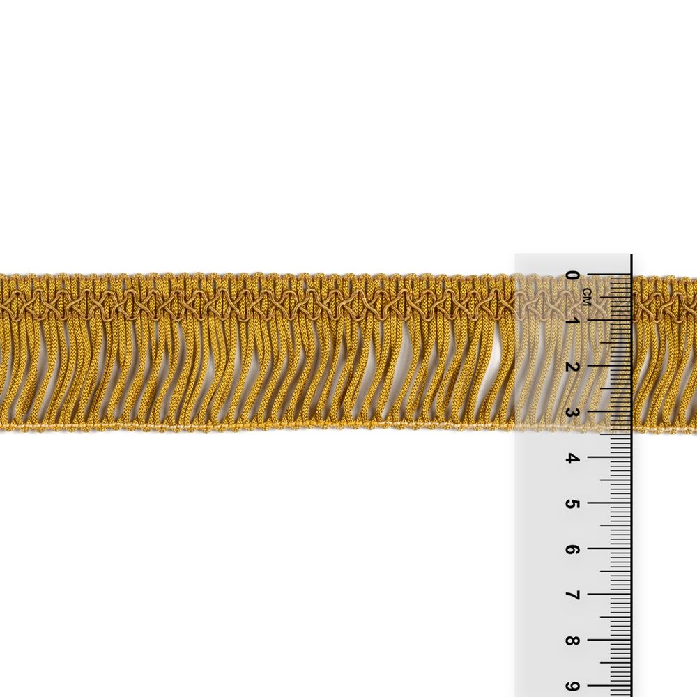 Бахрома отделочная 35.0 мм / 16 метров, 092 оливковый, Gamma А-08