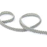 Тесьма декоративная Gamma Шанель GSH-10 8.5-10 мм, 33 м,±0.5 м, 079 бл.серый