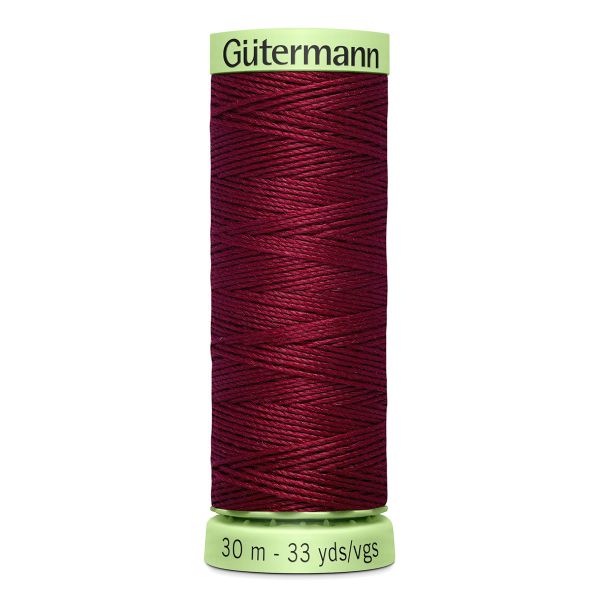 Нитки отделочные Gutermann Top Stitch, 30м, 368 бордо, 5 катушек