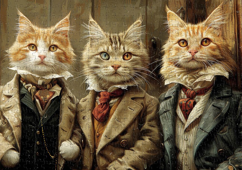 Пазл 1000 элементов, Джентльмены, Фрея PZL-1000/62