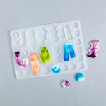 Форма силиконовая для эпоксидной смолы 01, Love2art SMER-09