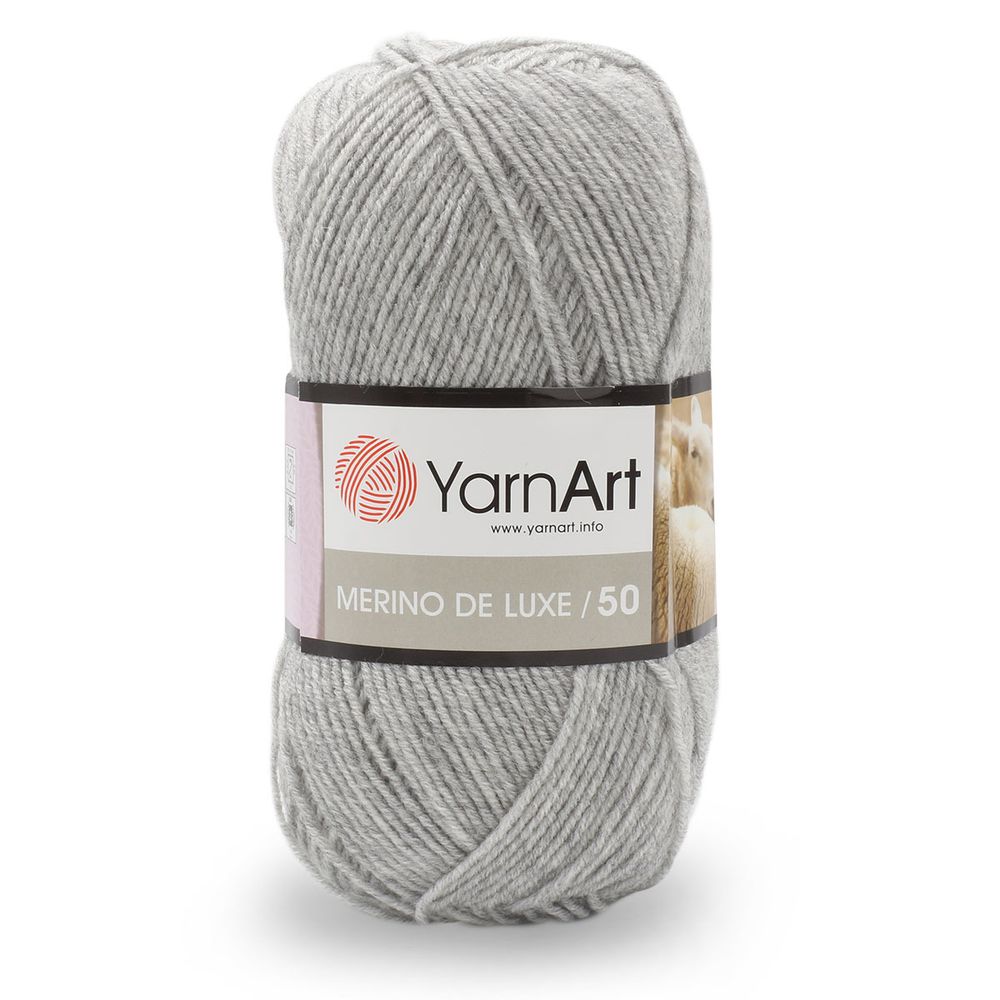 Пряжа YarnArt (ЯрнАрт) Merino de Lux / уп.5 мот. по 100 г, 280м, 0282