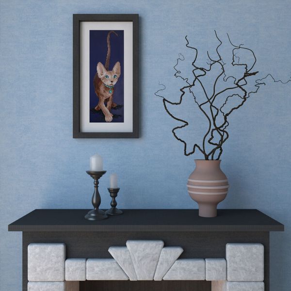 Алмазная (кристальная) мозаика Фрея, Сфинкс, 44х16,5 см