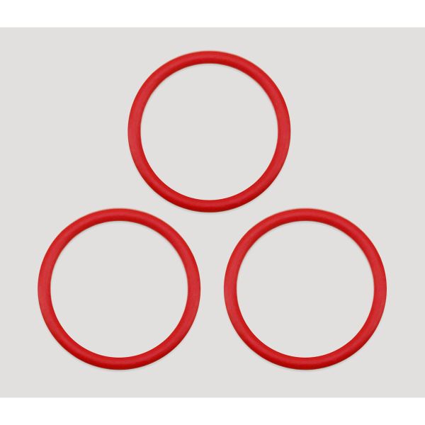 Кольца для бюстгальтера металл ⌀18.0 мм, 100 красный, Arta, 50 шт