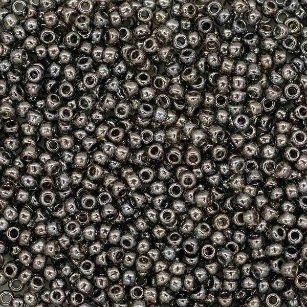 Бисер Preciosa прозрачный с цв. покрытием, 10/0 (48049), круг. отв., 500 г