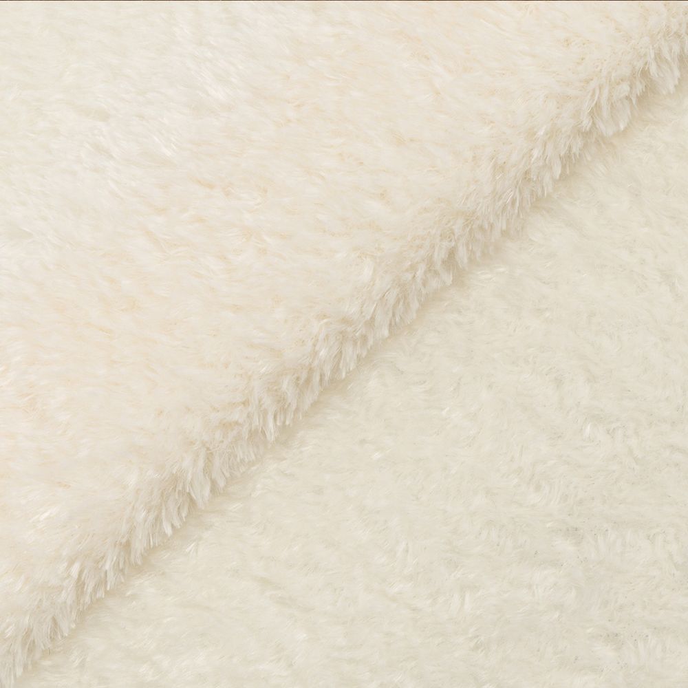 Плюш Peppy PTB-002 288 г/м², 152 см / рул. 5 метров, молочный/ivory