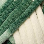 Пряжа Astra Premium (Астра Премиум) Джамбо / уп.1 мот. по 150 г, 13 м, 01 белый/зеленый