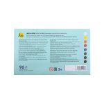 Пластилин восковой 96 г, 8 цв, Лео LMCW-0108