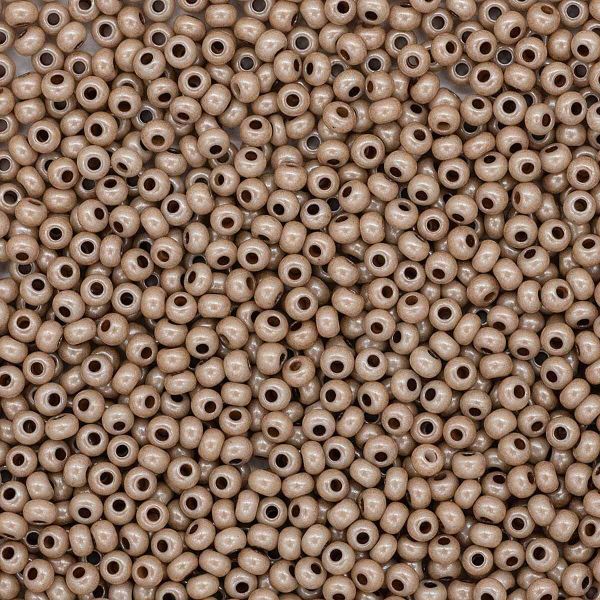 Бисер Preciosa 10/0 (2.3 мм), 100 г (5х20 г), жемчужный, цв. 46318