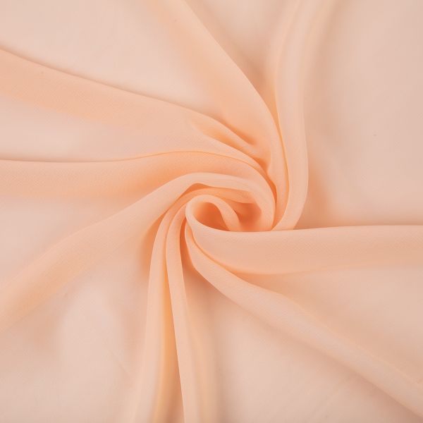 Ткань блузочная Poly Chiffon 84 г/м², 150х147 см, 14 персиковый, Gamma PC-02