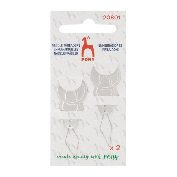 Нитковдеватель 18 мм, 2 шт, Pony, 20801