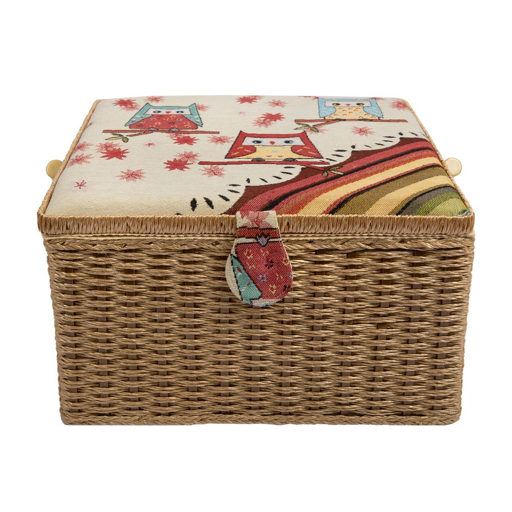 Шкатулка для швейных принадлежностей 31.5х31.5х19 см, Лесные жители, Gamma SBJ-012