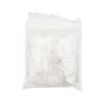 Кольцо уплотнительное пластик под люверс ⌀15 мм (внешн. 23 мм), прозрачный, ≈100 шт