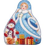 Набор для вышивания нитками Panna, Подушка. Снегурочка, 31х38,5 см