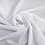 Сетка бельевая эластичная утягивающая 190 г/м², шир.152 см / 5 метров, 001 белый /OLG008.001/5/