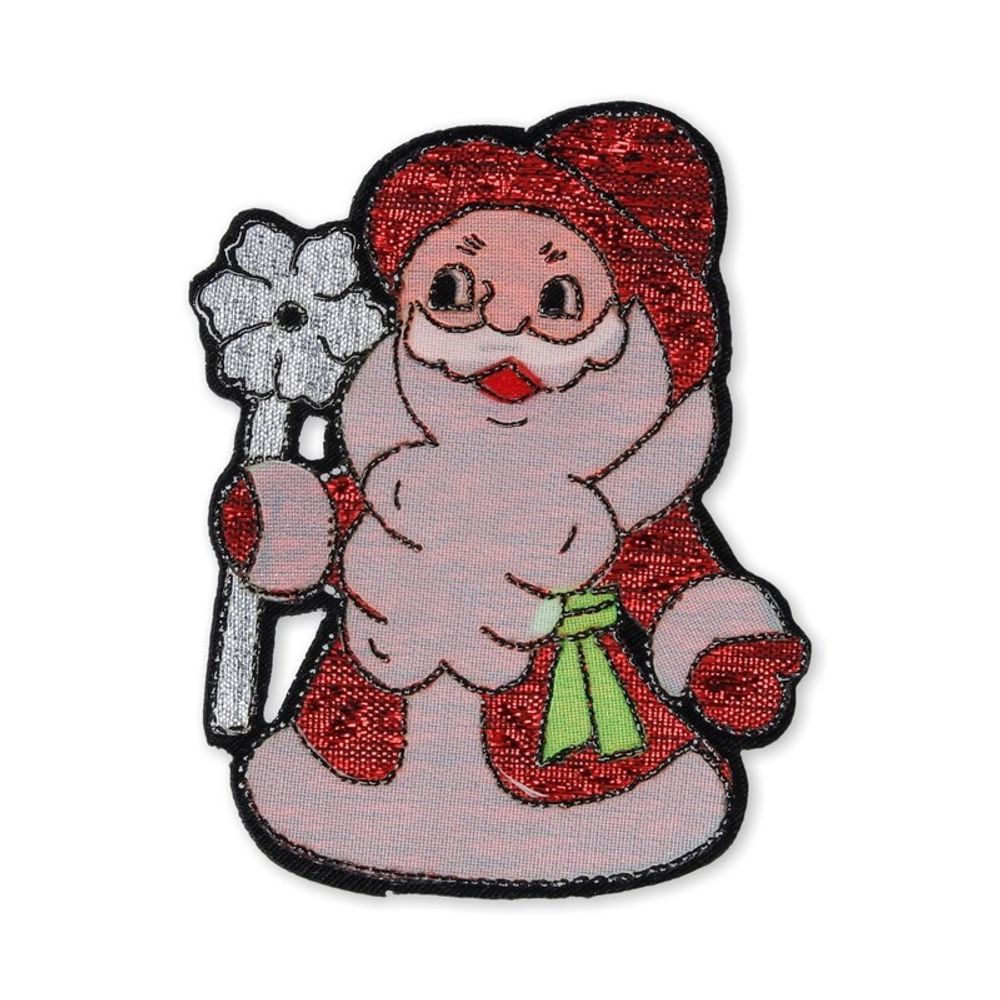 Термоаппликация №2 12 шт, 2-58 Дед Мороз 8.5х6.5 см, Blitz Термоаппликация №2 12 шт, 2-58 Дед Мороз 8.5х6.5 см, Blitz