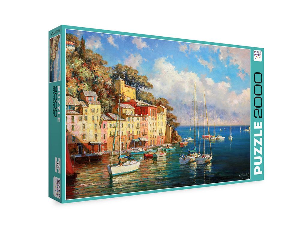 Пазл 2000 элементов, Портофино, PZL-2000/08, Фрея