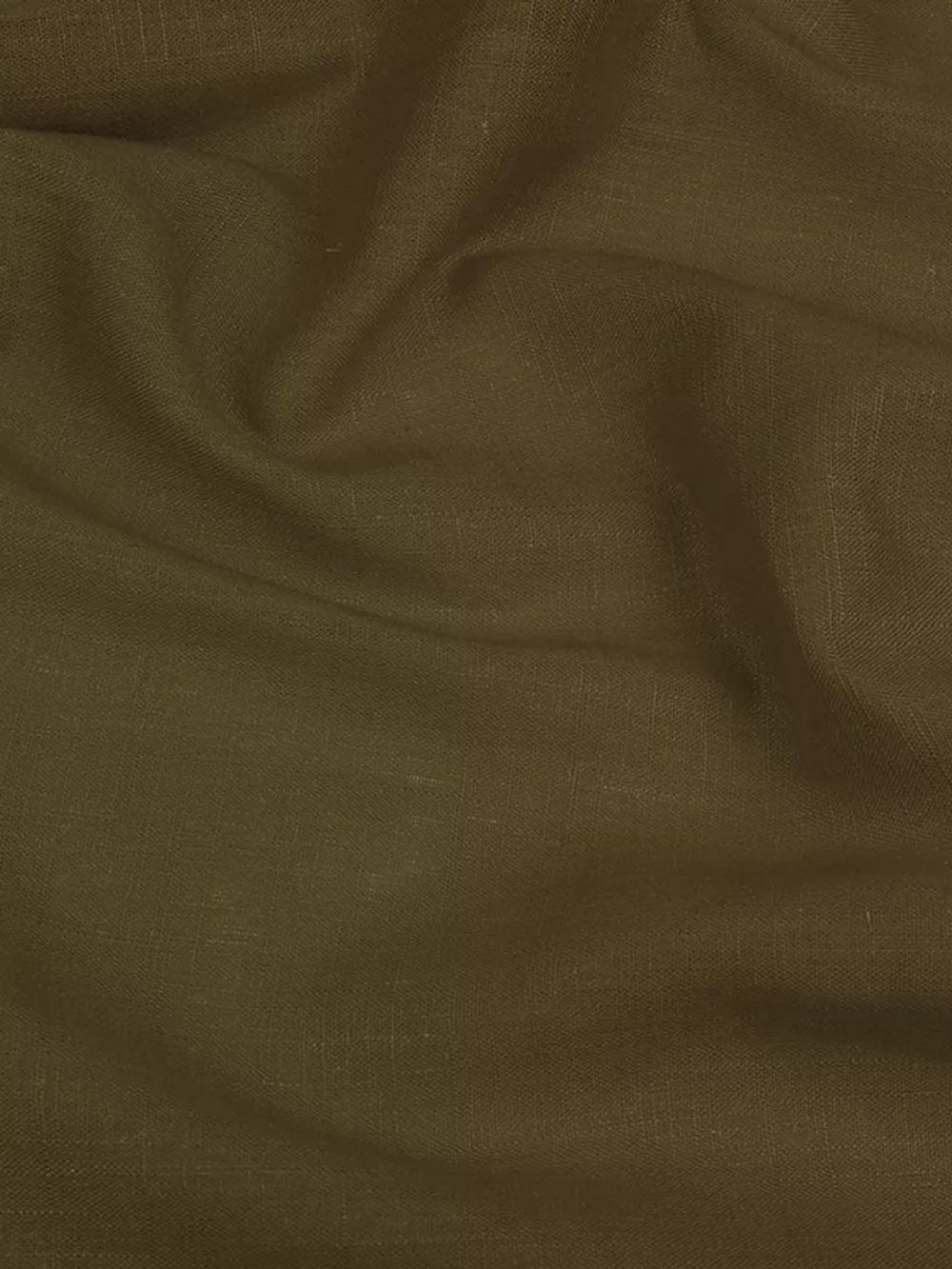 Льняная ткань 190 г/м², 140 см / 2 метра, TBY.Li.1002.36, 36 хаки