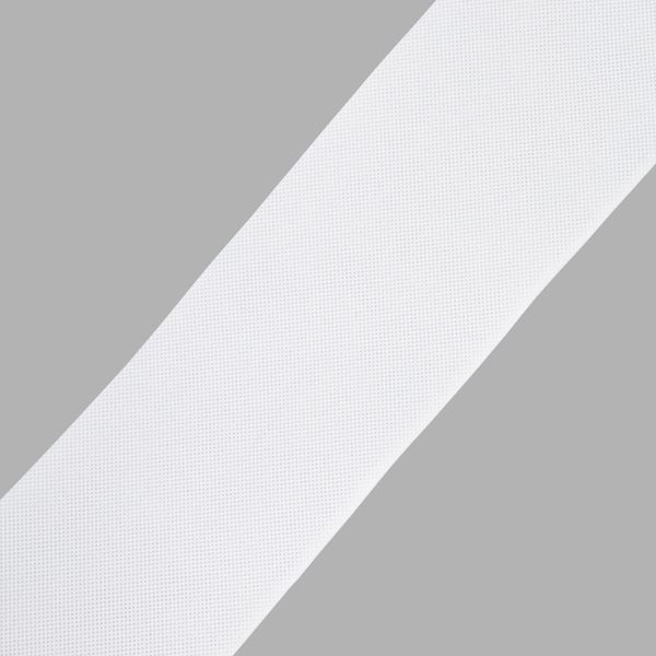 Люверсная шторная лента плотная из полиэфира с клеем Сэвилен 100 мм / 50 метров