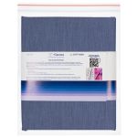 Ткань костюмная 200 г/м², 150х150±2 см, 24 дымчато-синий меланж/smoky blue melange, Gamma SUTF-005N